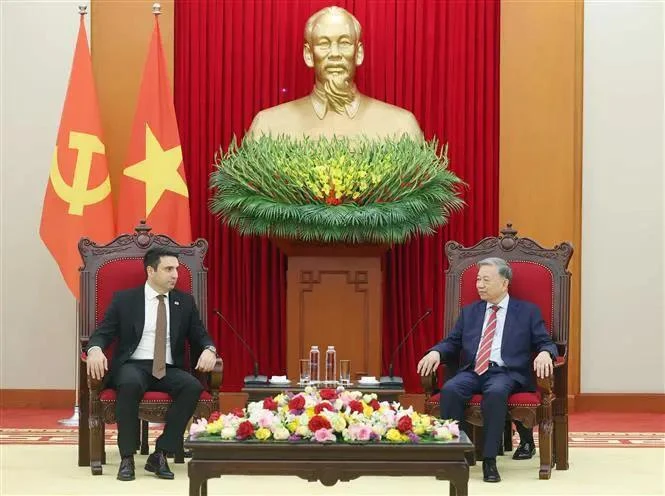 Party chief welcomes Armenian NA President