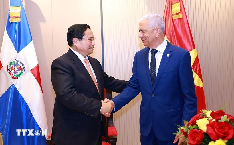 Vietnamese PM meets with leaders of Dominican Republic’s Congress