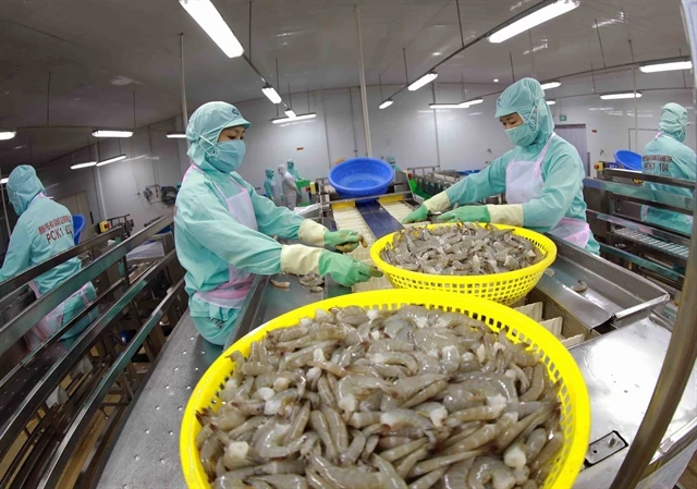 Shrimp exports bring home 3 2 billion USD in ten months