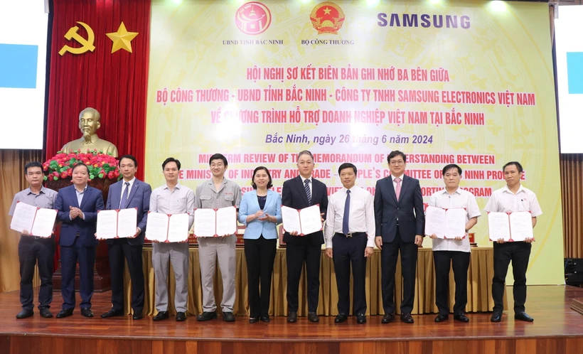 Bac Ninh sees improvements in industrial production activities