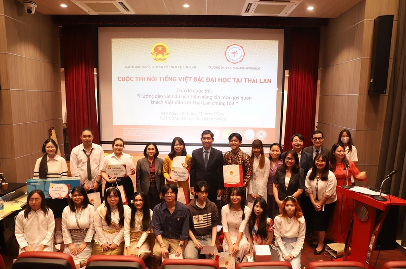 First Vietnamese speaking contest held for university students in Thailand