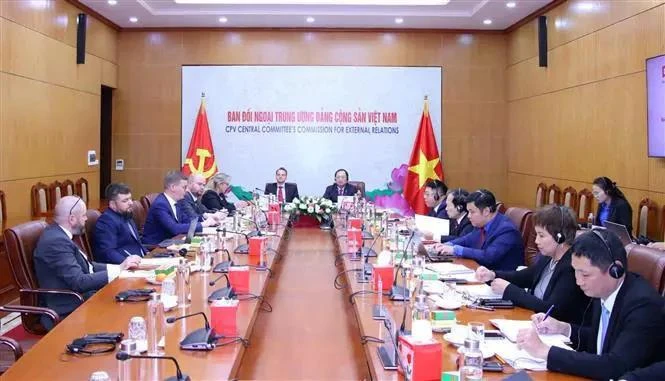 Party official welcomes Deputy Chairman of Germany s left-wing Party