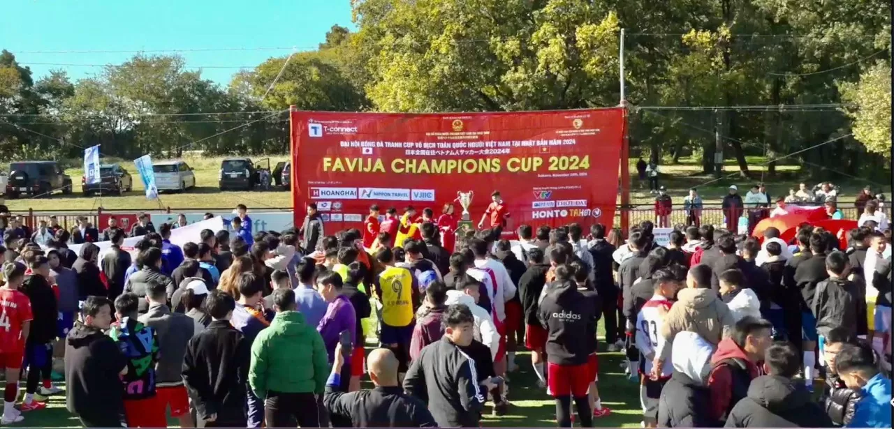 Community football tournament helps unite Vietnamese in Japan