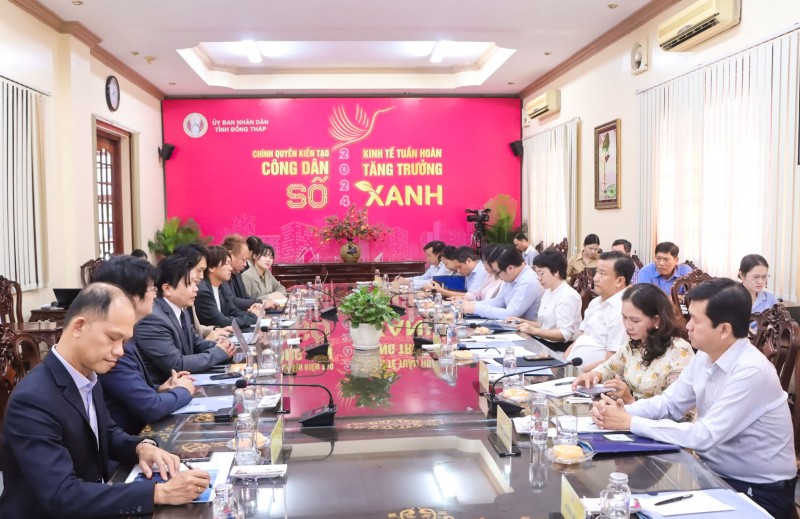 Japanese group seeks collaboration to recruit workers in Dong Thap