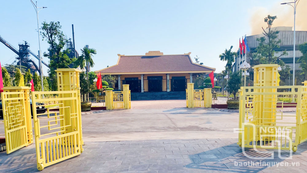 Renovation and restoration of historical site of President Ho Chi Minh’s visit to Thai Nguyen Steel Plant completed