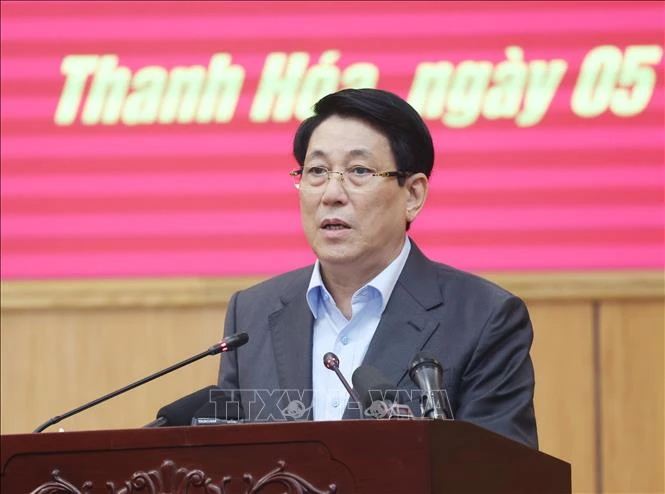 State President holds working session with Standing Board of Thanh Hoa Party Committee
