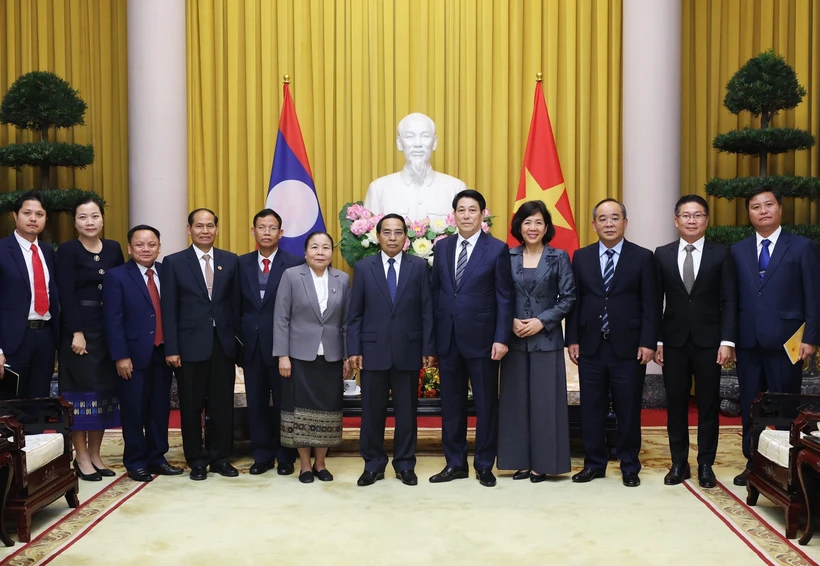 Vietnam gives the highest priority to special solidarity with Laos State President