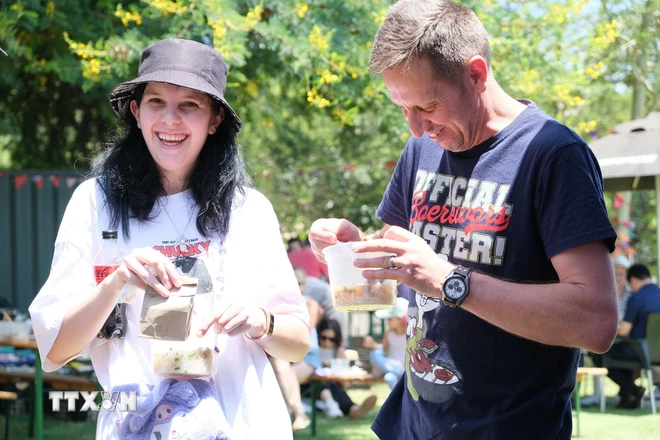 Promoting Vietnamese cuisine to African friends