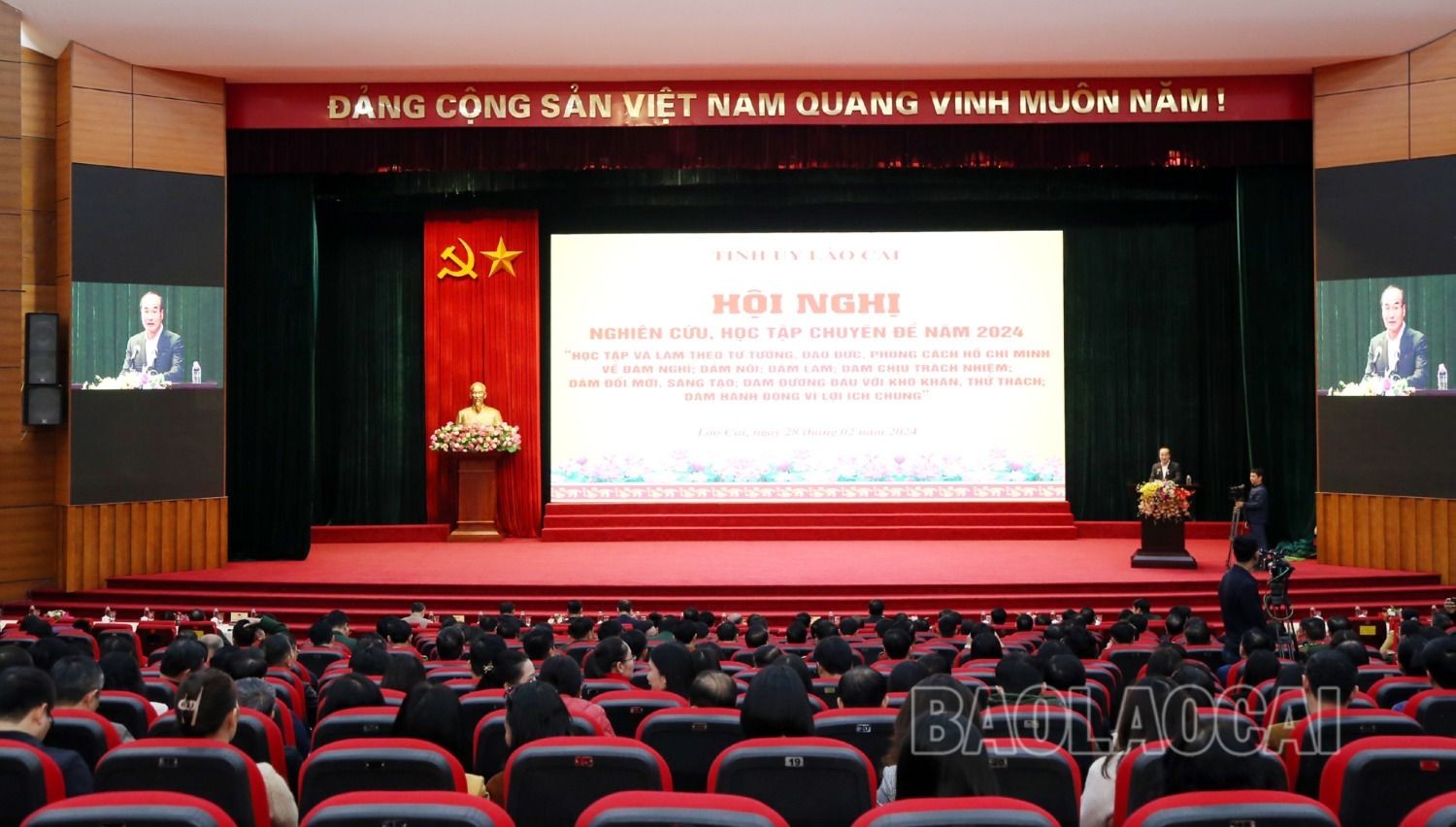 Lao Cai Over 312,000 cadres, party members study topics about Uncle Ho