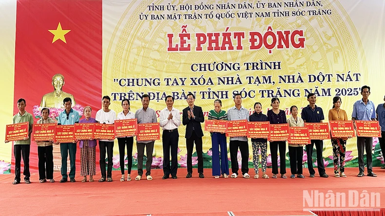 Soc Trang launches project to improve housing for over 8,430 poor households