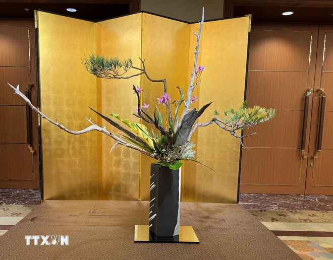 Vietnam joins Ikebana International Fair in Japan
