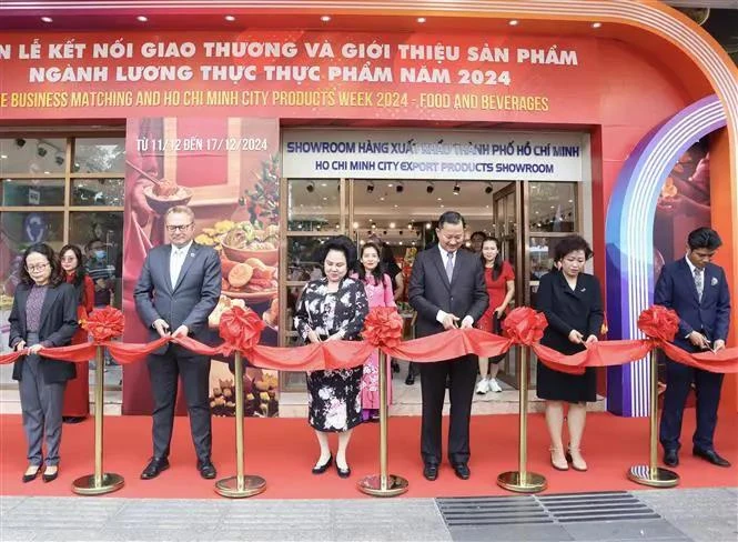 Business matching and food products week opens in HCM City