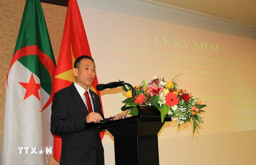 80th anniversary of Vietnam People s Army celebrated in Algeria