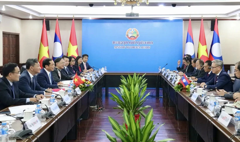 Vietnam, Laos hold 11th ministerial political consultation