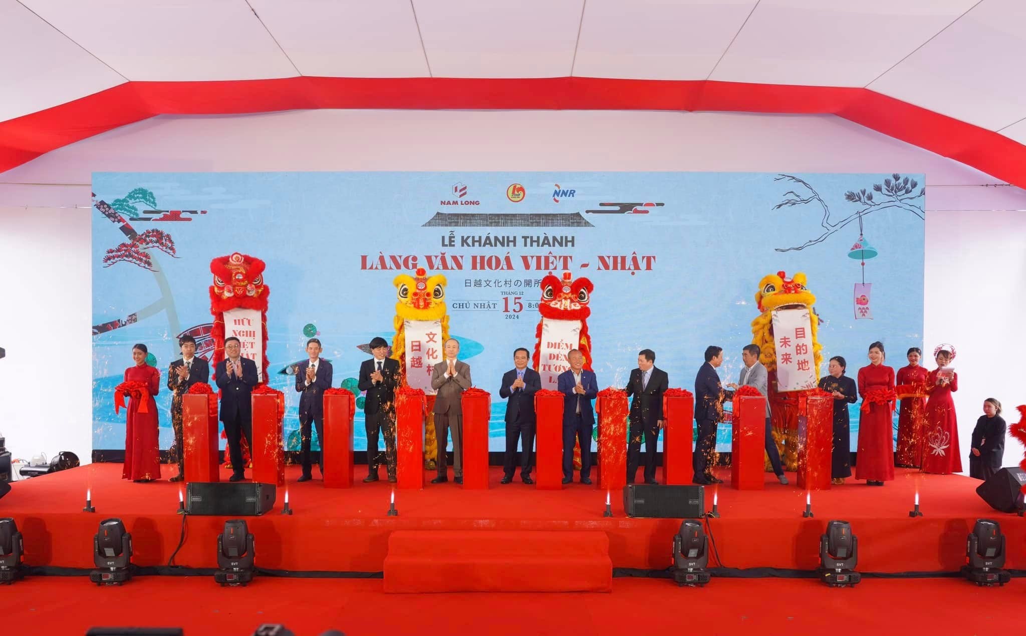 Inauguration of the Vietnam-Japan Cultural Village in Long An