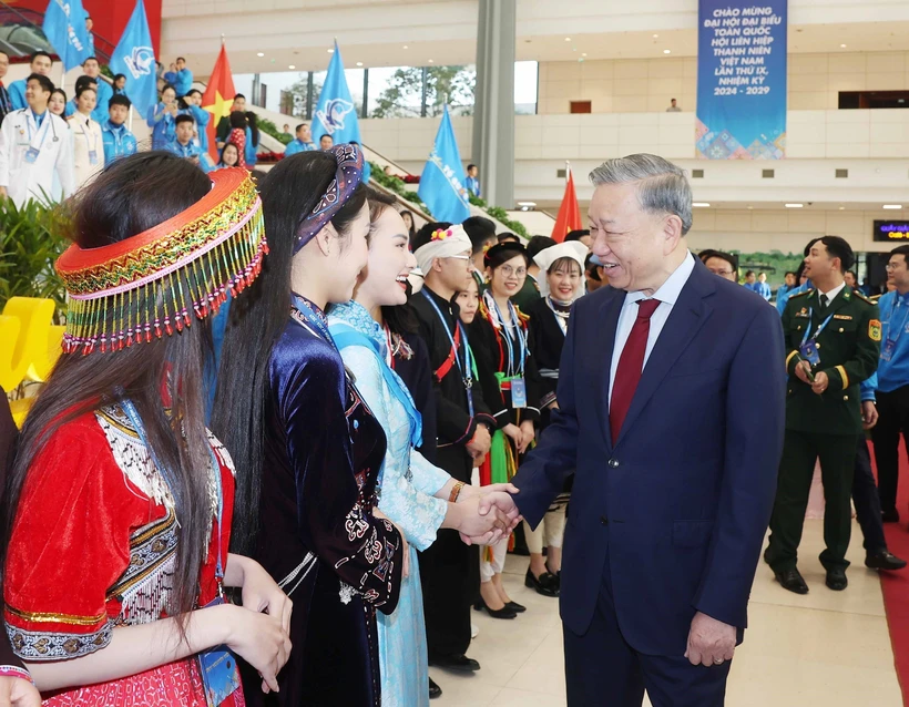 Party leader attends Vietnam Youth Federation’s national congress