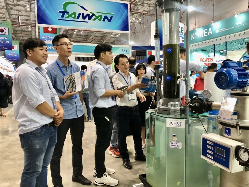 Exhibitions on water, environment technologies open in Ho Chi Minh City