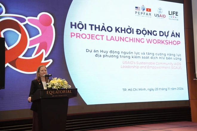 HIV response project supported in Ho Chi Minh City