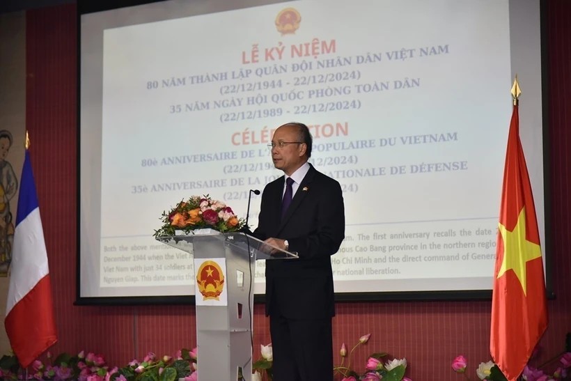 80th anniversary of Vietnam People’s Army observed in France