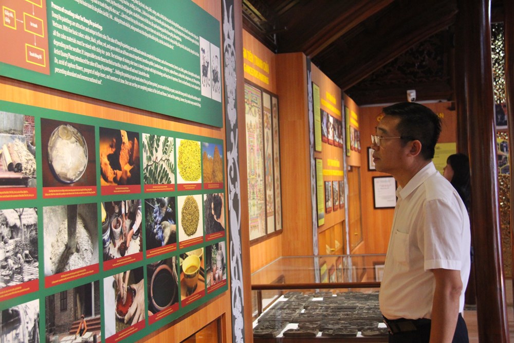 Exhibition house of Dong Ho folk paintings in the northern province of Bac Ninh