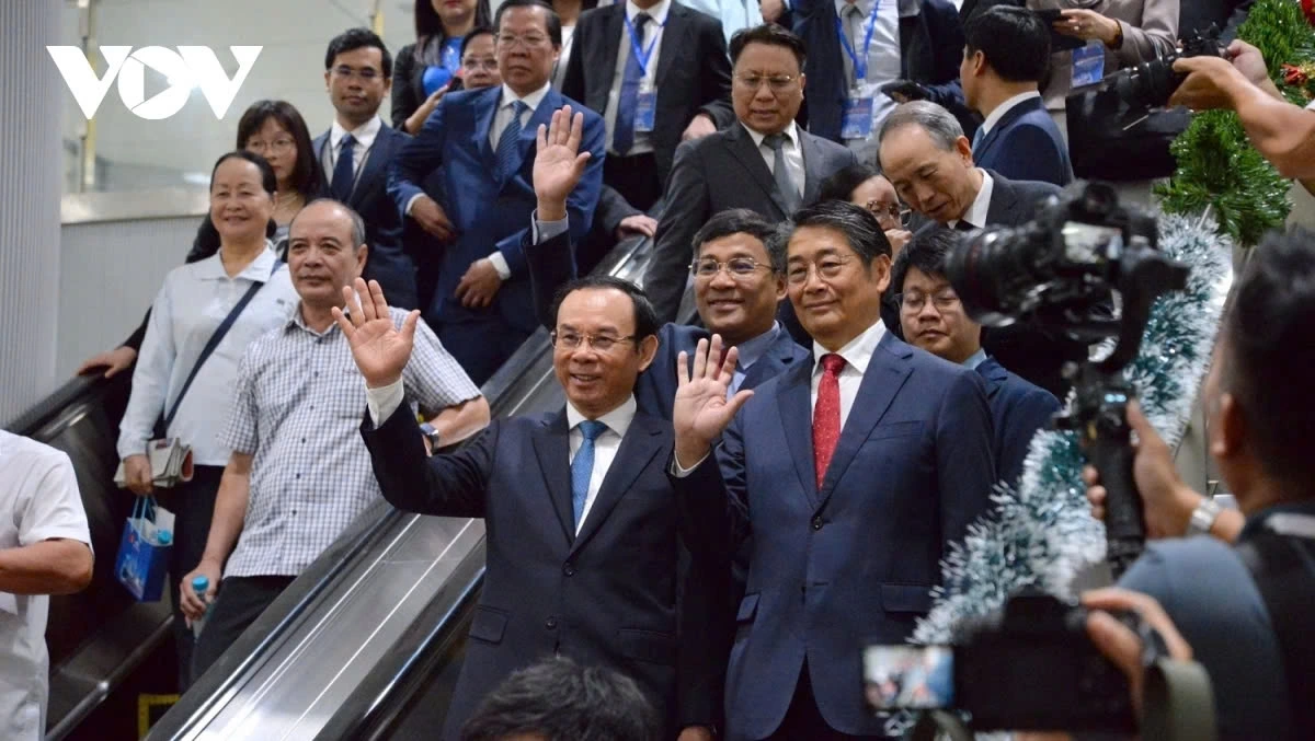 HCM City Metro Line 1 starts commercial operations today