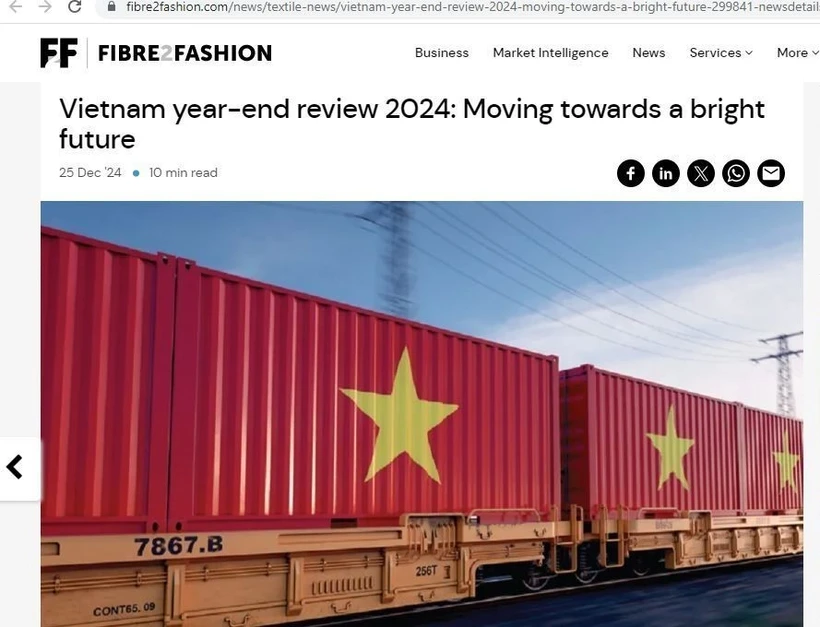 International media positive on Vietnam’s economic development