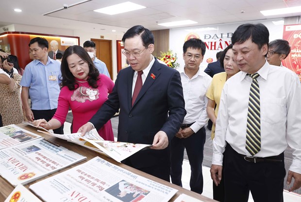 Le président de l’AN à la célébration de la Journée de la presse révolutionnaire du Vietnam