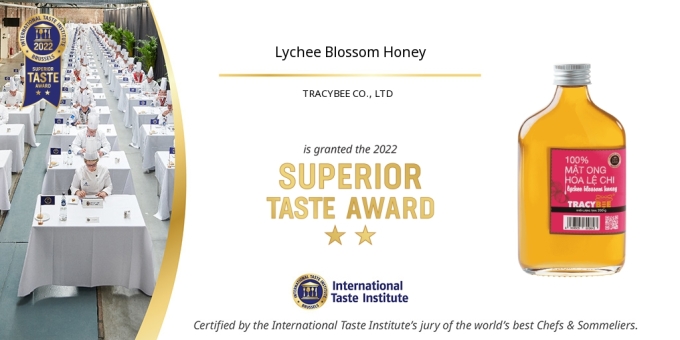 Un miel vietnamien primé aux Superior Taste Award 2022