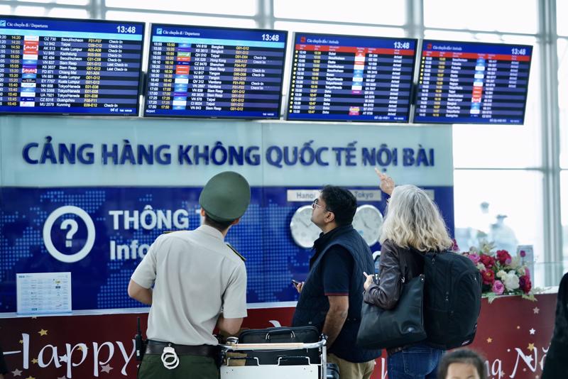 Le nombre de passagers intérieurs à l’aéroport de Noi Bai en forte augmentation