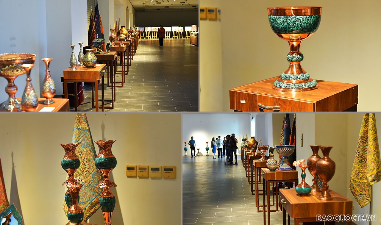 Exposition Patrimoine artistique de l Iran, berceau de la civilisation à Hanoi