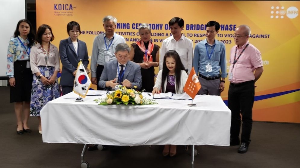 La KOICA et l’UNFPA maintiennent leur engagement à zéro violence sexiste