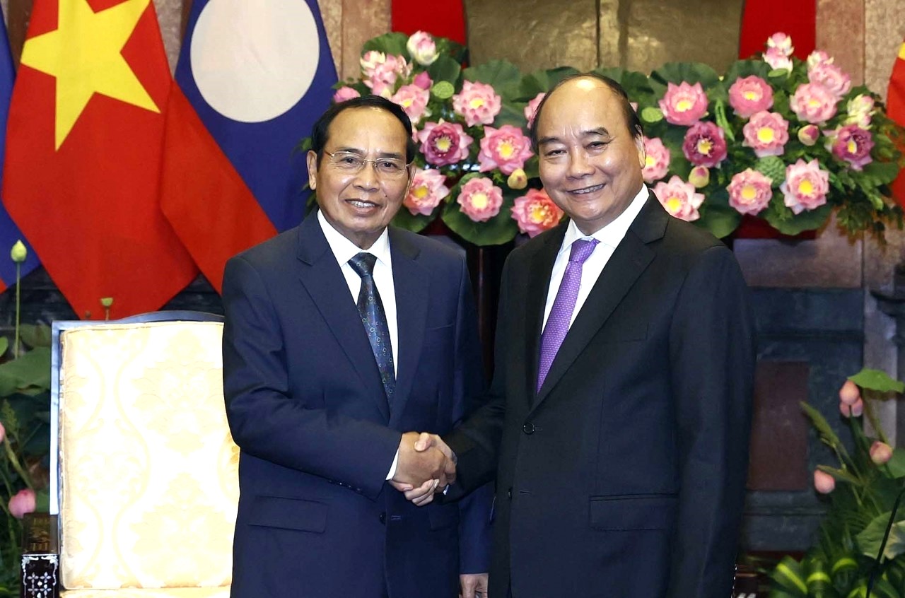 Pour promouvoir les relations d amitié et de coopération intégrale Vietnam-Laos