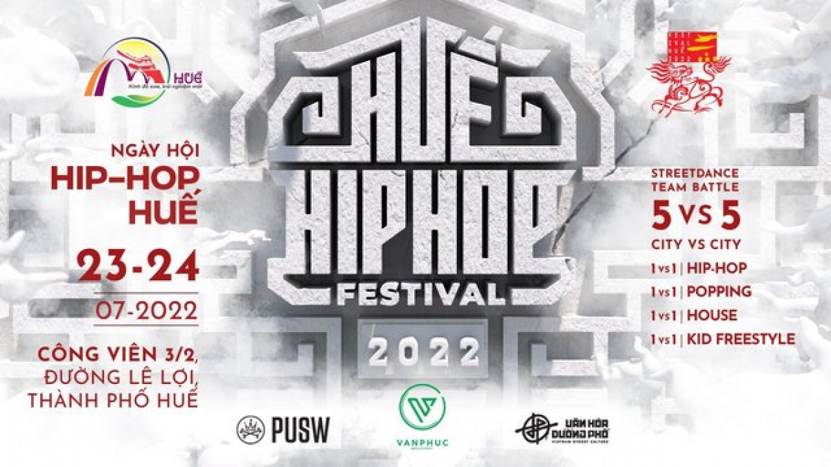 Le Festival de hip-hop de Hue 2022 prévu fin juillet