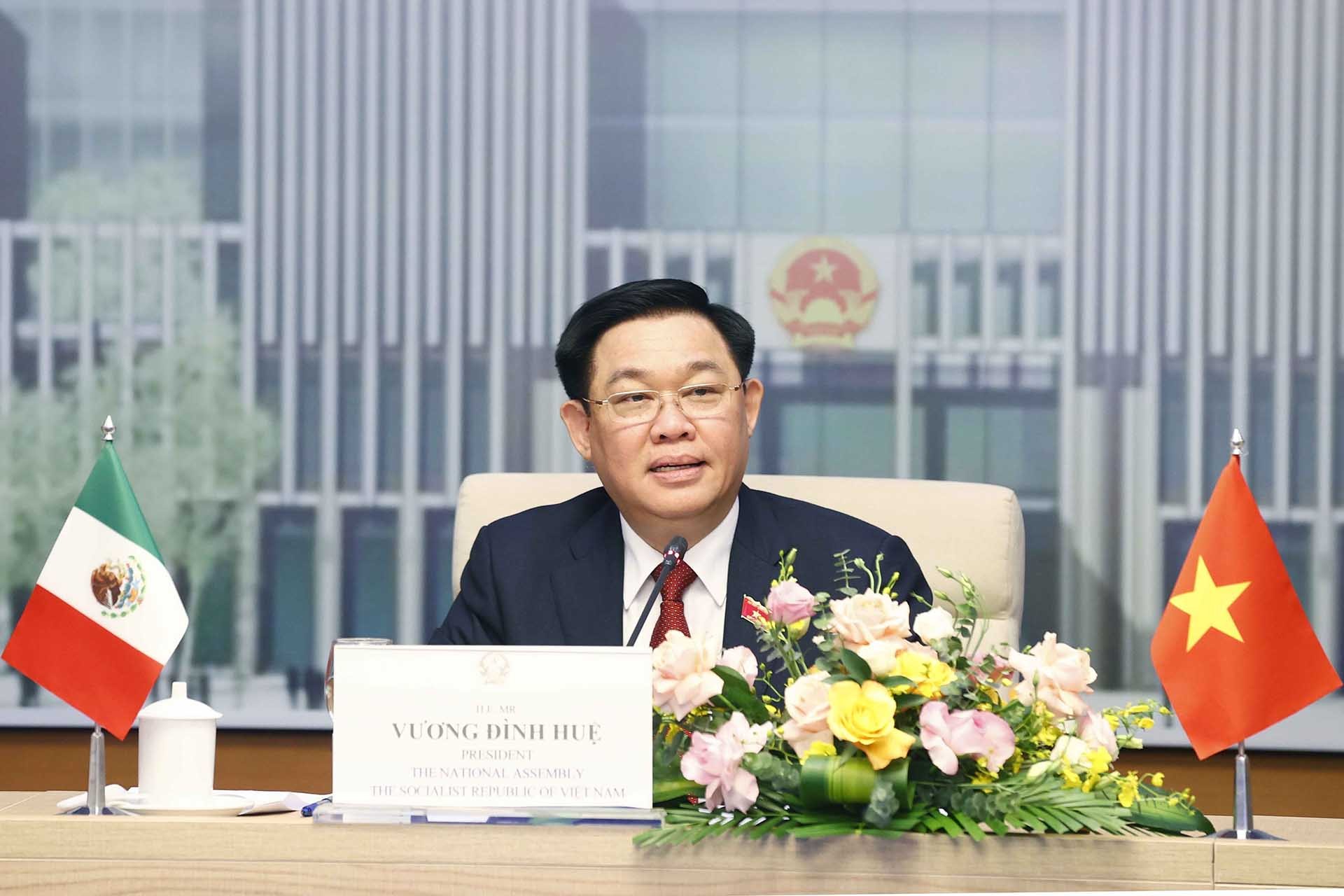 Le Vietnam et le Mexique renforcent les relations parlementaires