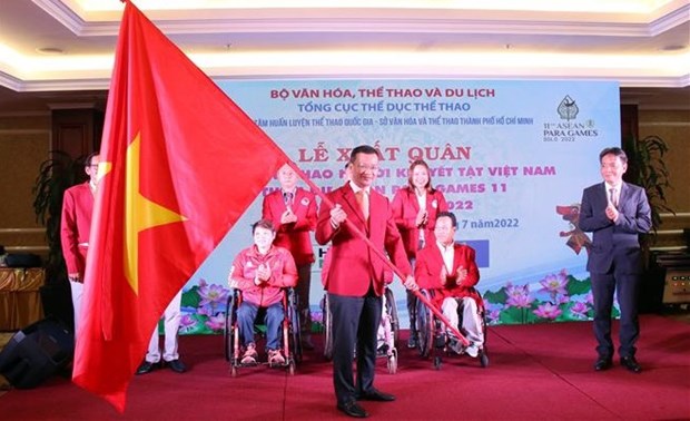 ASEAN Para Games 11  cérémonie de départ de la délégation nationale