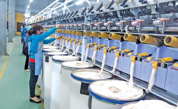 Les exportations de fibres textiles ont atteint 3 milliards de dollars en six mois