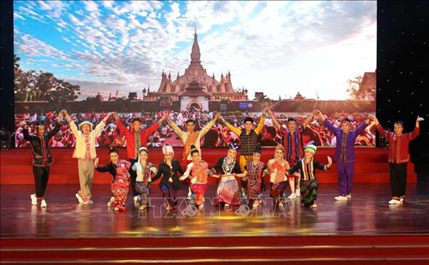 Un spectacle spécial du Laos à Da Nang