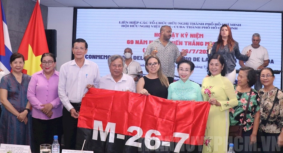 HCM-Ville Célébration des 69 ans du soulèvement de la Moncada