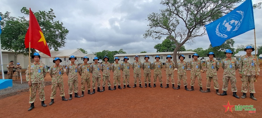L Unité de génie militaire n°1 du Vietnam achève sa tâche à Abu Qussa