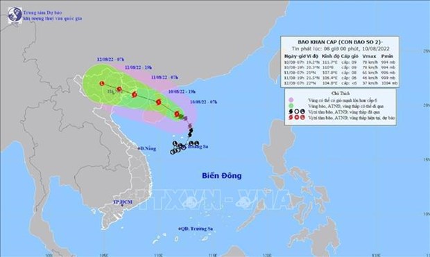 La tempête Mulan se dirige vers la côte septentrionale