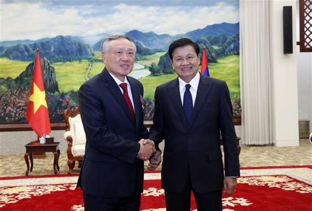 Le président de la Cour populaire suprême du Vietnam effectue une visite de travail au Laos