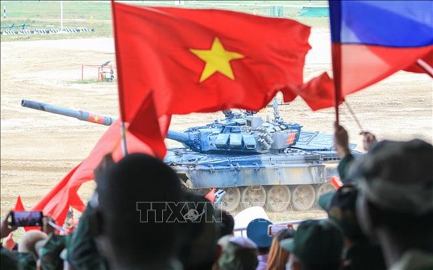 Army Games l équipe de chars du Vietnam prête pour les demi-finales