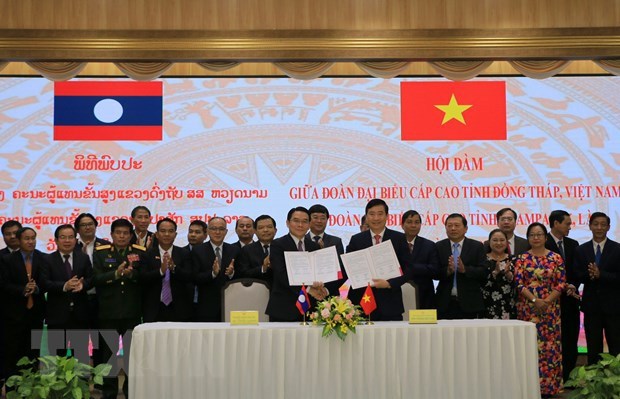 Dong Thap coopère avec la province lao de Champassak dans de nombreux domaines