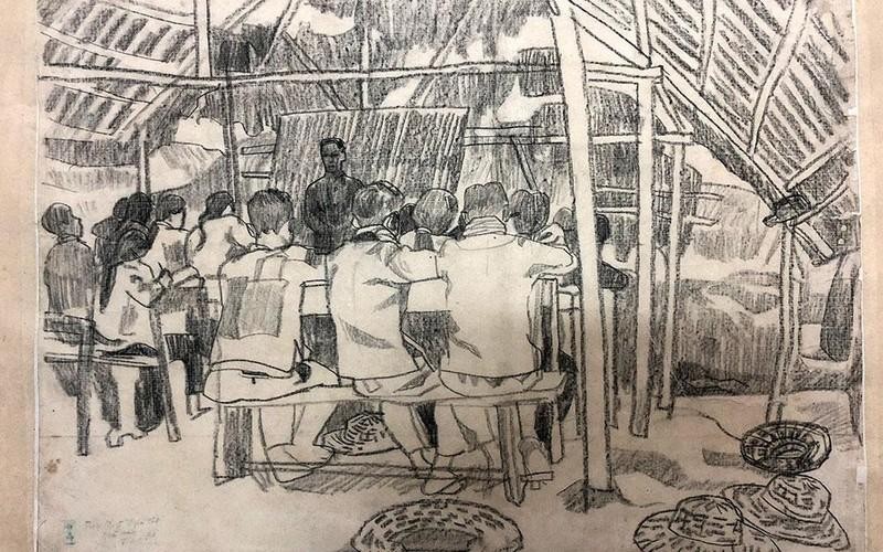 Une exposition de peinture met en vedette le penchant du Vietnam pour l apprentissage