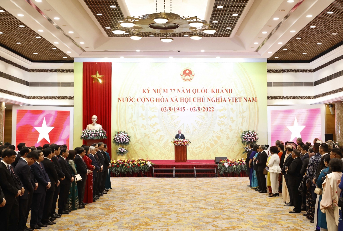 Célébration du 77e anniversaire de la Fête nationale du Vietnam