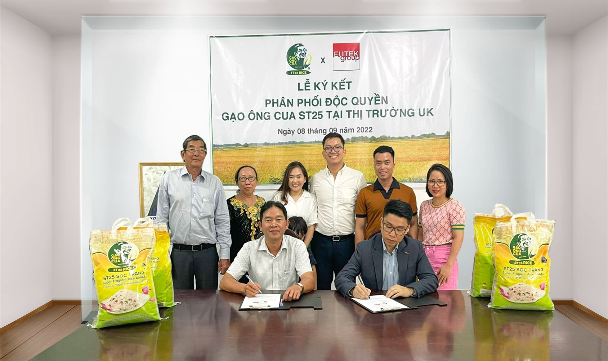 Le riz vietnamien Ông Cua ST25 arrive sur le marché britannique