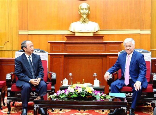 La coopération renforcée entre le FPV et le Front lao d’édification nationale
