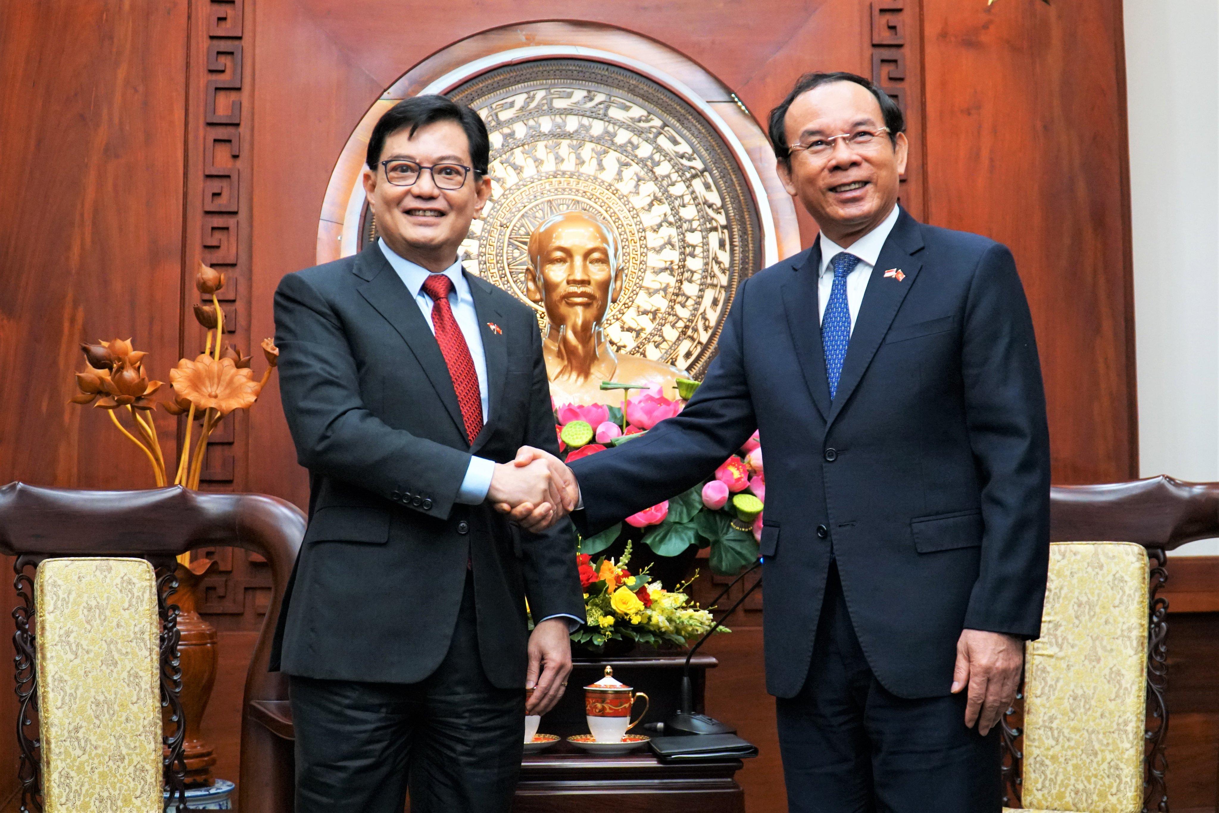 Promouvoir une coopération multiforme entre Ho Chi Minh-Ville et Singapour