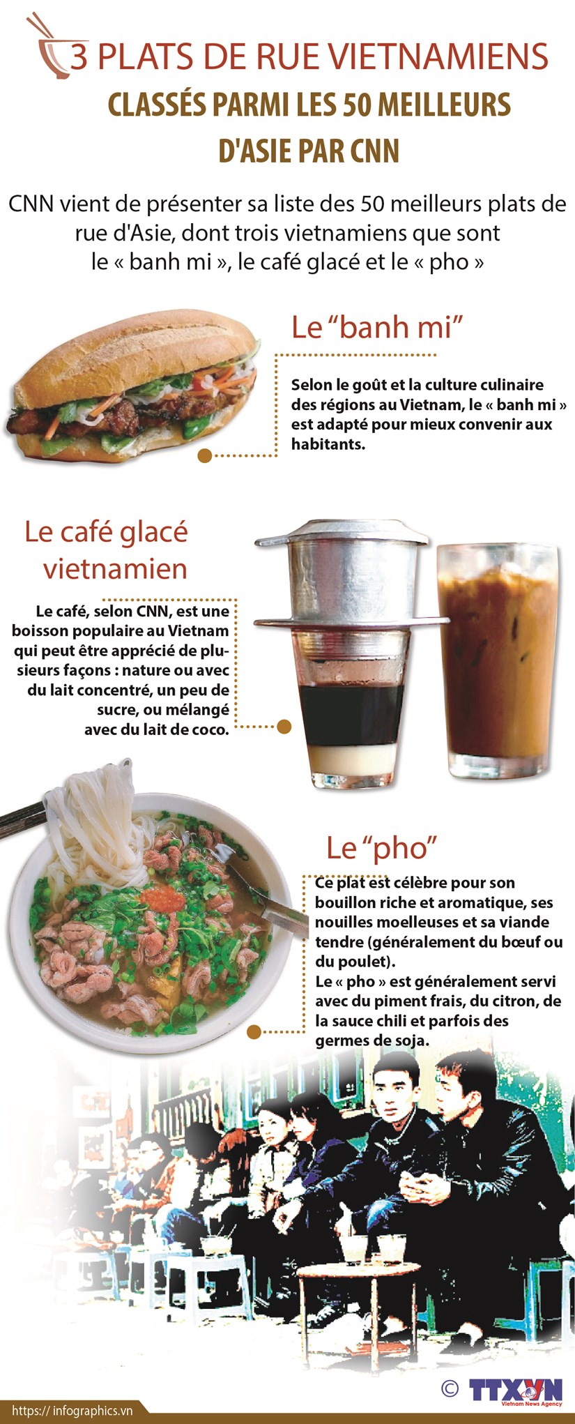 CNN Trois plats vietnamiens figurent dans les 50 meilleurs plats de rue en Asie