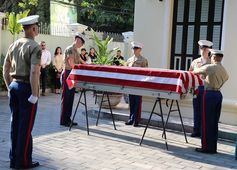 Des restes de soldat américain porté disparu au Vietnam rapatriés